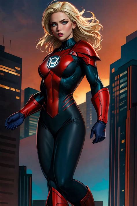 Supergirl Red Lantern
