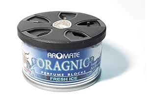 Aromate Fresh Ice Air Freshener and Fiber Organic Block Fashion Perfum ...