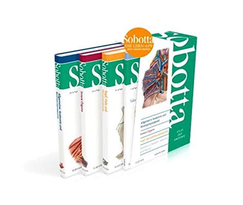 Sobotta Atlas Der Anatomie 3 Bande Und Tabellenheft Im Schuber ...