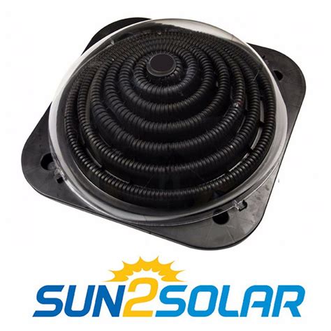 Sun2Solar Deluxe In-Ground Swimming Pool Solar Heater XD2 w/ Bypass Kit ...