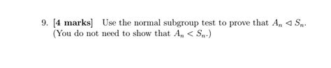 Image result for Normal subgroup test