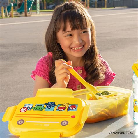 Buy Yoobi x Marvel Avengers Bento Box and Ice Pack - 3 Compartment ...