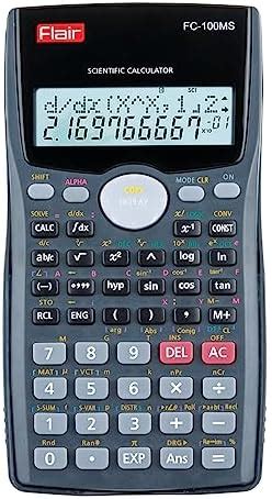 Casio FX-100MS 2nd Gen Non-Programmable Scientific Calculator, 300 ...