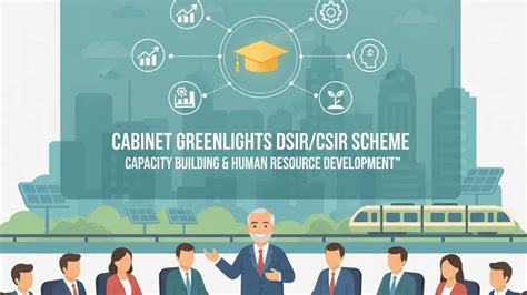 Cabinet Greenlights DSIR/CSIR "Capacity Building & Human Resource ...
