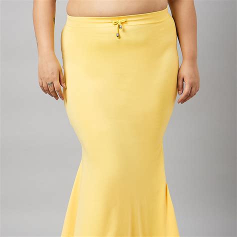 Buy Secrets By ZeroKaata Women Plus Size Seamless Mermaid Fit Saree ...