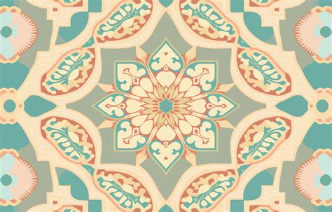Pastel Vintage Background Pattern