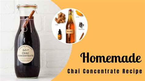 Homemade Chai Concentrate Recipe - For All Chai Lovers