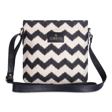 THE CLOWNFISH Patricia Series Sling for Women Faux Leather Casual ...
