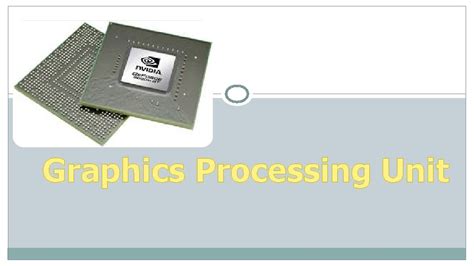 Image result for Introduction to Graphics Processing Units