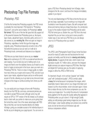 Fillable Online What are PSD files and how do you open them? Fax Email ...