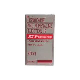 Lox 2% Adrenaline Injection | Uses, Side Effects, Price | Apollo Pharmacy