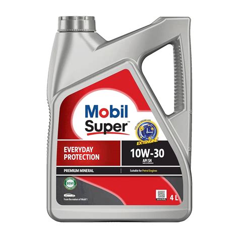 Mobil Super Everyday Protecton 10W-30 Extra High Performance Engine Oil ...