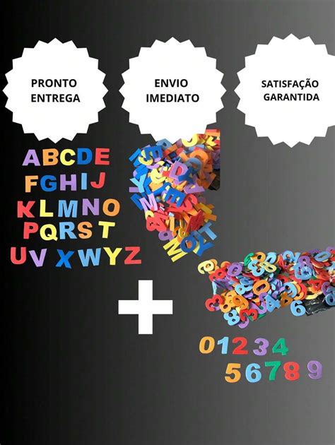 EVA Letters And Numbers Educational Kit - Pedagogical Toy With 570 ...