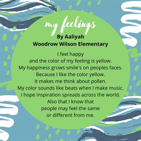 Image result for Color My World Poem Examples