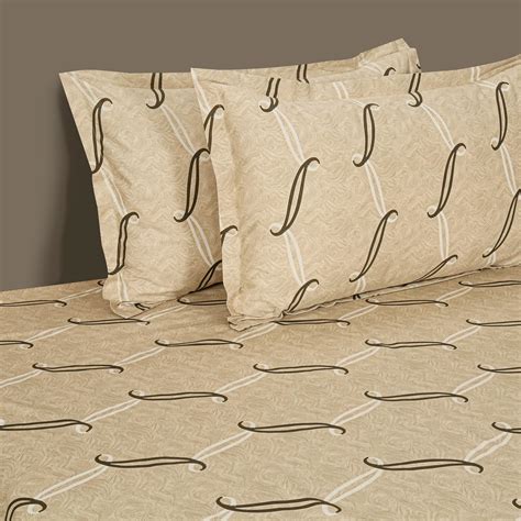 Buy SWAYAM Zinnia Cotton 250TC Printed 3Pcs Queen Bedsheet Set from ...