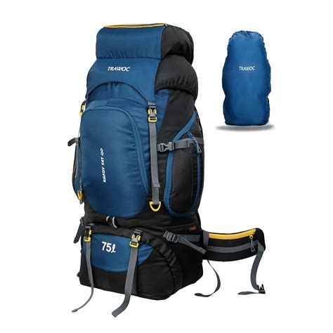 Buy TRAWOC 75 Ltr Travel Backpack Camping Hiking Trekking Bag Rucksack ...