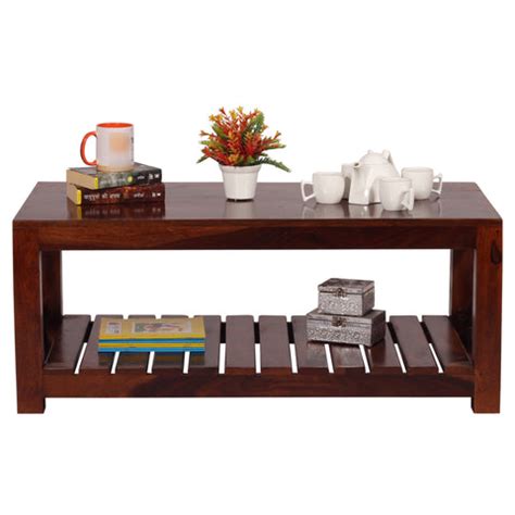 MoonWooden Engineered Wood Coffee Table/Centre Table/Tea Table (Brown)
