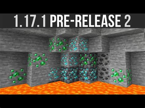 Minecraft Java 1.17 Update 的图像结果