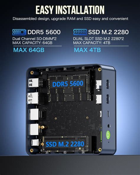 GMKtec Nucbox K6 Mini Gaming PC - Ryzen 7, 32GB India | Ubuy