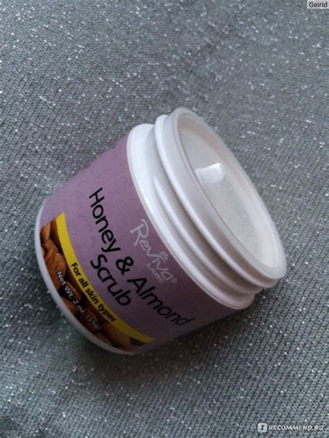 Скраб для лица Reviva Labs Honey & Almond Scrub - «Полюбила с первого ...