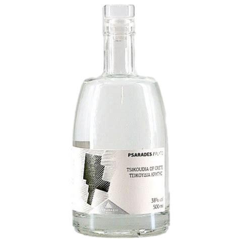 Lyrarakis Wines Psarades Plyto Tsikoudia of Crete | Greece and Grapes