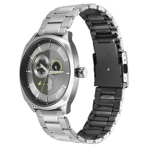 Buy Online Fastrack Tick Tock Quartz Multifunction Silver Dial ...