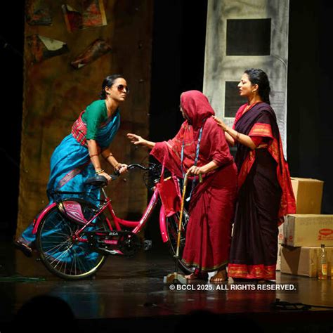 Staging of an English play, Boiled Beans on Toast, written by Girish ...