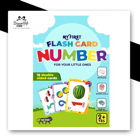 My First Flash Card: Numbers – DreamGift Studio