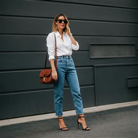 25 Mom Jeans Outfits That Are Comfy & Stylish