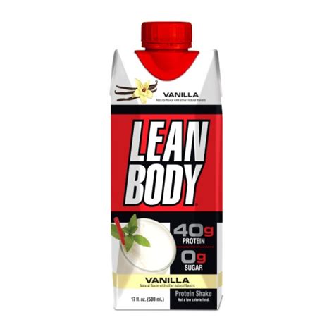 Labrada Lean Body Protein Shake Drink - Vanilla 500ml