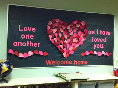 Religious Bulletin Board Ideas February