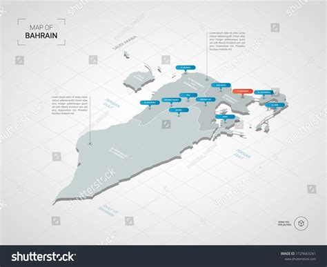 1,156 Bahrain Map 3d Images, Stock Photos, 3D objects, & Vectors | Shutterstock