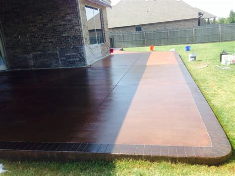 Stained Concrete in OKC by Experienced Professionals | Bill's Custom ...