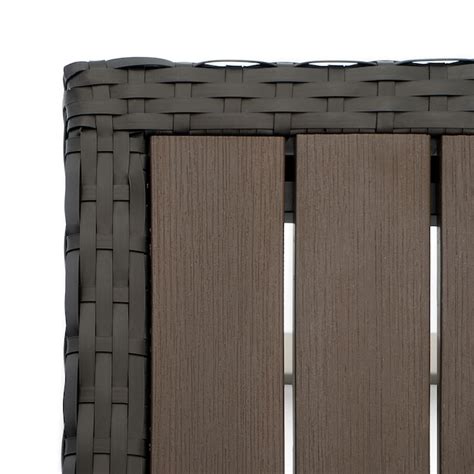 RST Brands Milo 6-Piece Rattan Patio Conversation Set with Red ...