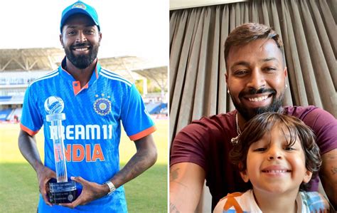 "My little partner in crime" - Hardik Pandya shares adorable photograph ...