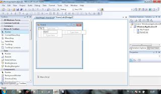 Image result for Menu Visual Basic