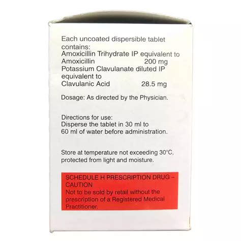 Moxclav BD Distab Tablet | Uses, Side Effects, Price | Apollo Pharmacy