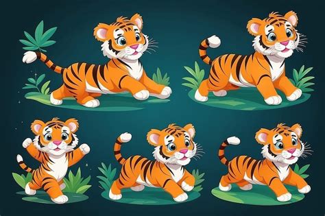 Tiger animation Images - Free Download on Freepik