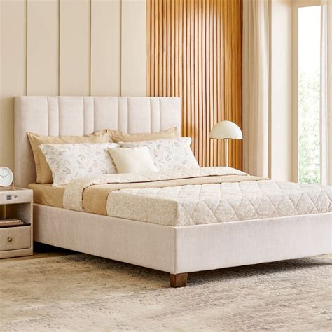 Buy Stellar Elite Amelia King Bed - Cream from Home Centre at just INR ...