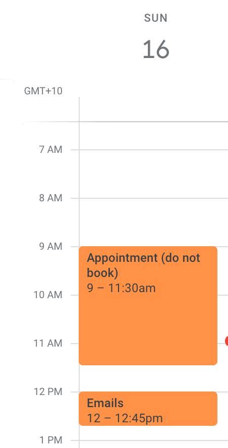 Image result for Monday Tutorial Time Blocking