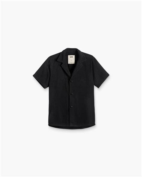 Black Cuba Terry Shirt | OAS