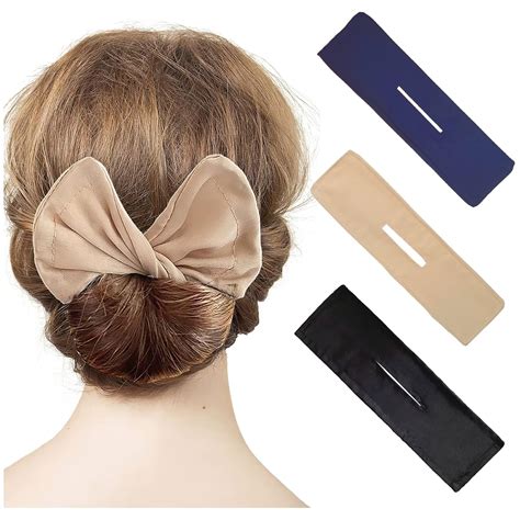 Amazon.com: 3Pcs Deft Bun Maker for Hair - Donut Hair Bun Hair Pieces ...