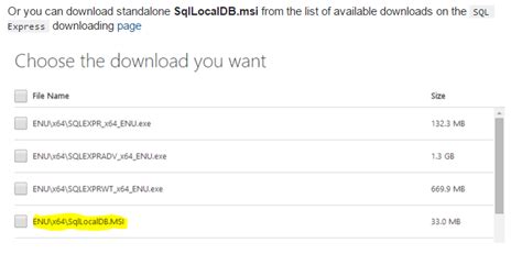 Image result for LocalDB Tutorial