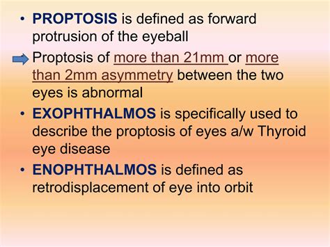 What Is Proptosis