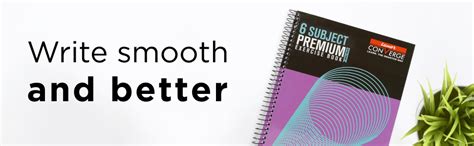 Luxor 6 Subject Spiral Premium Exercise Notebook, Single Ruled - (18cm ...