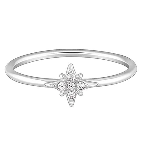 GIVA 925 Silver Polaris Ring,Fixed Size,Indian - 10| Gifts for Women ...