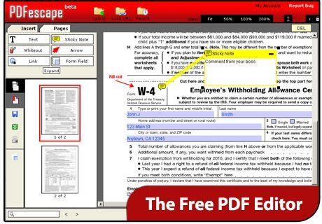 Image result for PDFescape Free PDF Editor