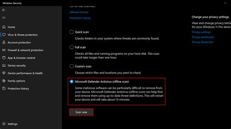 Image result for Windows Defender Offline Scan Not Working