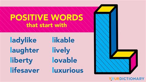 Adjectives That Begin With L