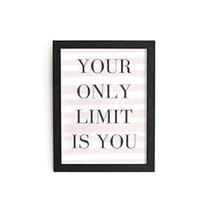 TheKarkhana- Motivational Quote Frames Your Only Limit Is You For Home ...